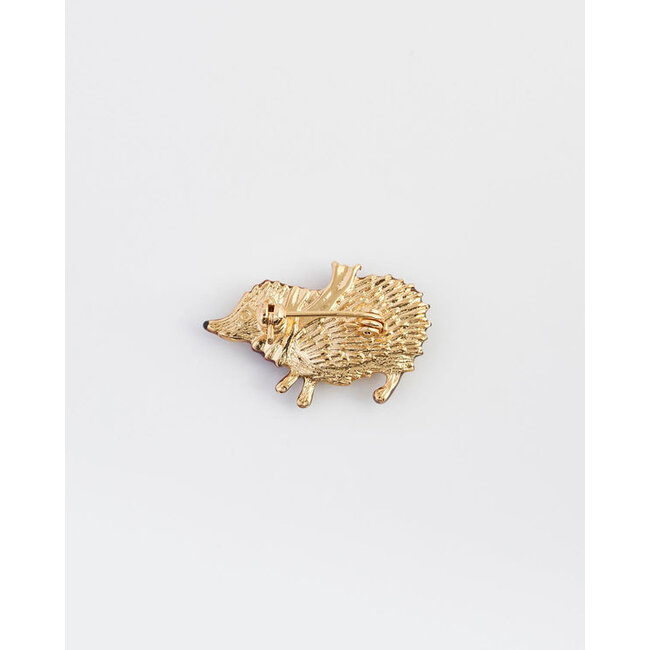 Fable England Cozy Hedgehog Charm Brooch