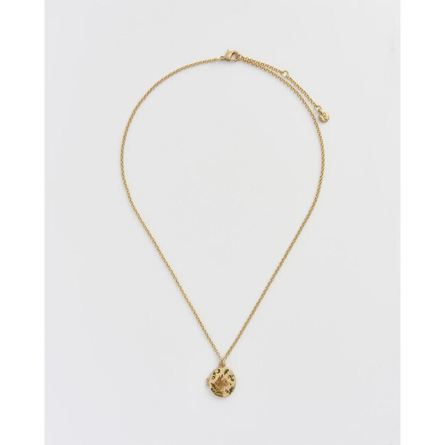 Fable England Fox & Acorn Locket