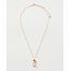 Fable England Enamel Dormouse Short Necklace