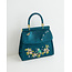 Fable England Morning Song Kingfisher Mini Teal Tote