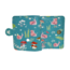 shagwear Small Wallet - Teal Blue Snail Forest