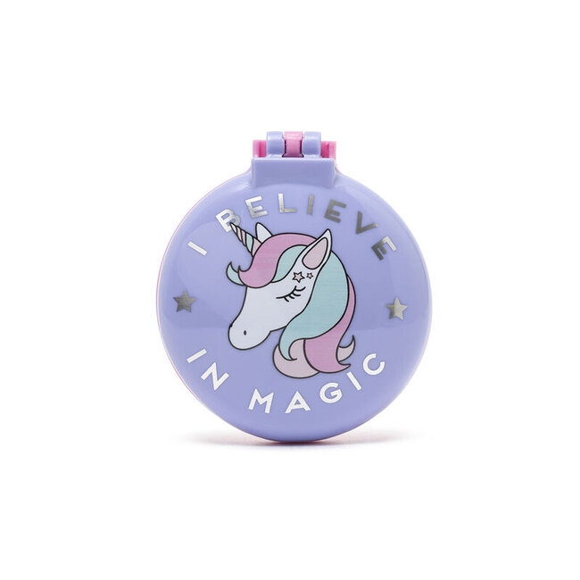 Hairbrush With Mirror - Unicorn