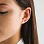 Lover’s Tempo Everly Heart Stud Earrings (gold or silver)