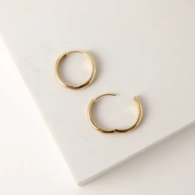 Lover’s Tempo Bea Hoop Earring - Gold