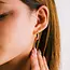 Lover’s Tempo Desi 20mm Cubic Zirconia Hoop Earring - Gold