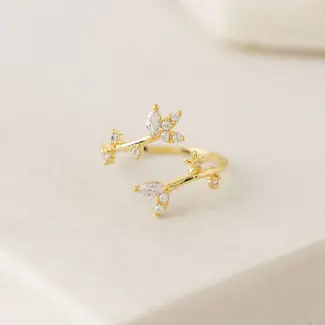 Lover’s Tempo Eden Ring Gold - Adjustable