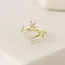 Lover’s Tempo Eden Ring Gold - Adjustable