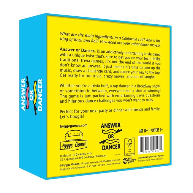 Card Game - Answer or Dancer