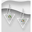 Sterling Sterling Triangle Dangle w/ (more colours)