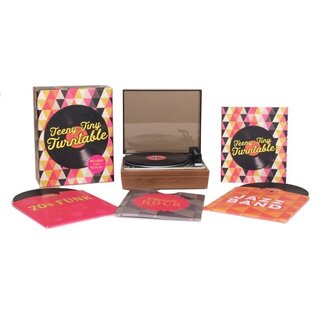 Teeny Tiny Turntable: Includes 3 Mini-LPs to Play!