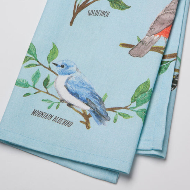Birdsong Cotton Dishtowel