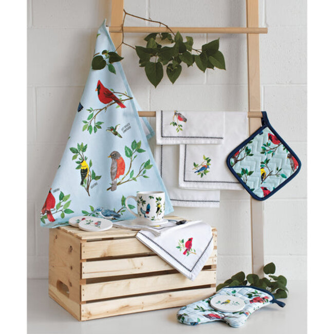 Birdsong Cotton Dishtowel
