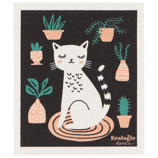 Cat Nap Swedish Sponge Cloth