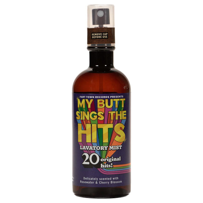 Blue Q My Butt Sings The Hits Bathroom Spray