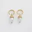 Fable England Acorn Pearl Hoops