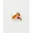 Fable England Enamel Vole Brooch