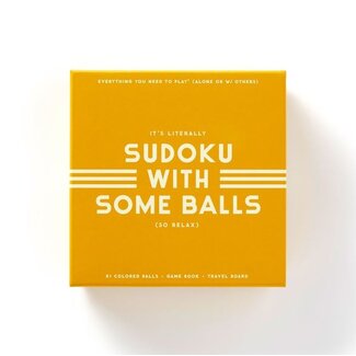 Sudoku With Some Balls Sudoku Game Set