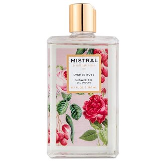 Mistral Luxe Shower Gel 8.7 fl oz - Lychee Rose