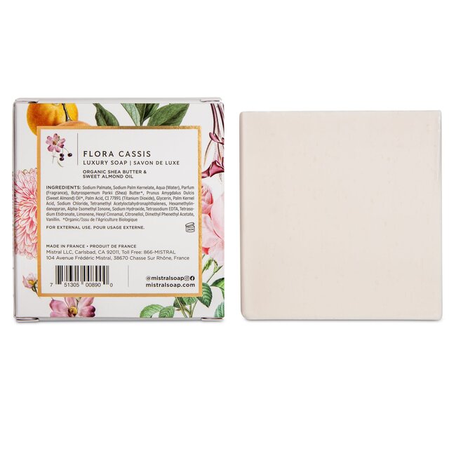 Mistral Bar Soap 200g Luxe - Flora Cassis