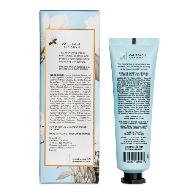 Mistral Luxe Hand Cream 2 fl oz - Vai Beach