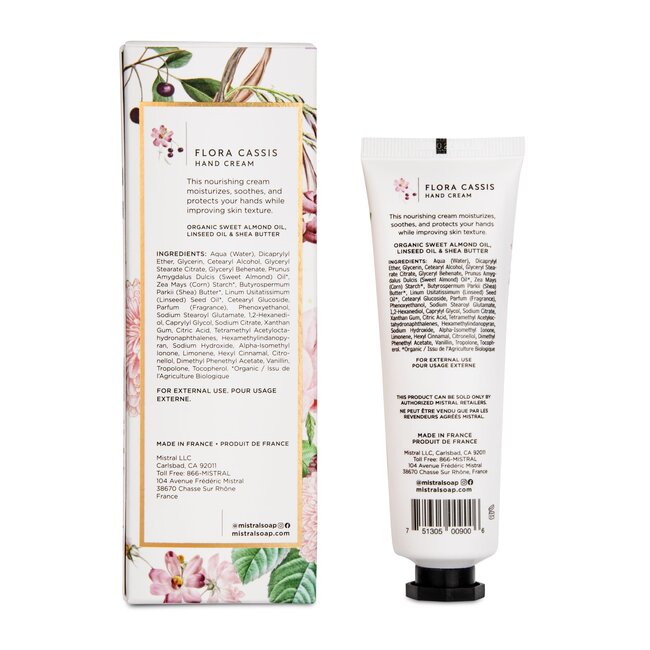 Mistral Luxe Hand Cream 2 fl oz - Flora Cassis