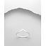 Sterling Sterling Ring - Curved