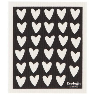 Swedish Sponge Cloth - Hearts