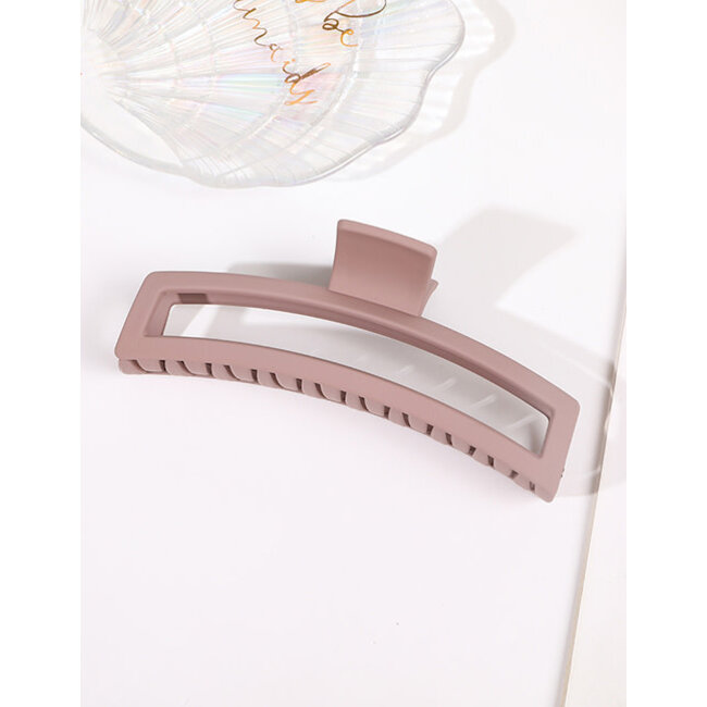 E&S Accessories Long Rectangular Hair Claw (more colours)