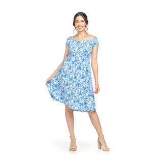 Papillon Hanna - Smocked Dress in Blue