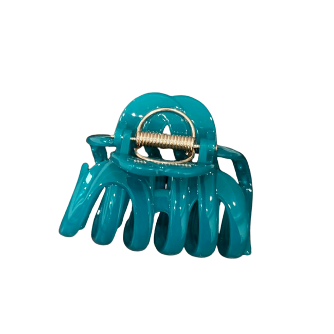 E&S Accessories Rounded Hair Claw - Marbled (more colours)