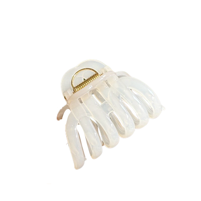 E&S Accessories Rounded Hair Claw - Marbled (more colours)