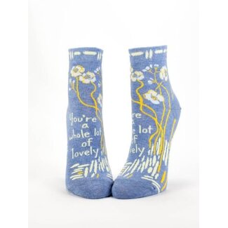 Blue Q Ladies Ankle Socks-Whole Lotta Lovely