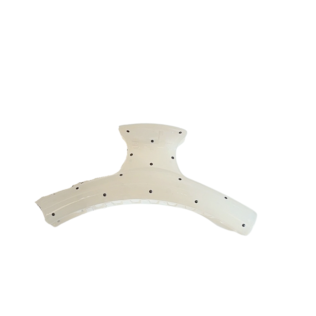 E&S Accessories Polka Dot Curved Hair Claw (more colour)