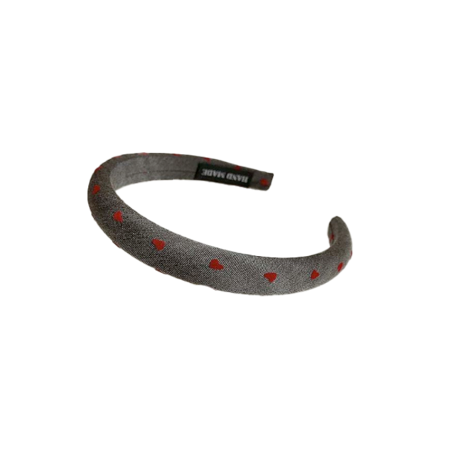 E&S Accessories Heart Print Headband (more colours)