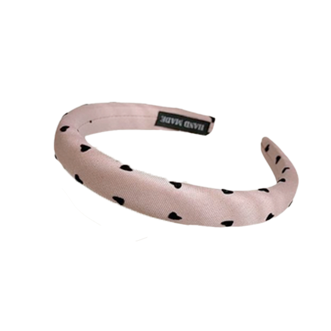 E&S Accessories Heart Print Headband (more colours)