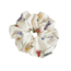 E&S Accessories Scrunchie - Beige with Floral