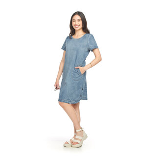 Papillon Marissa - Short Sleeve Denim Dress
