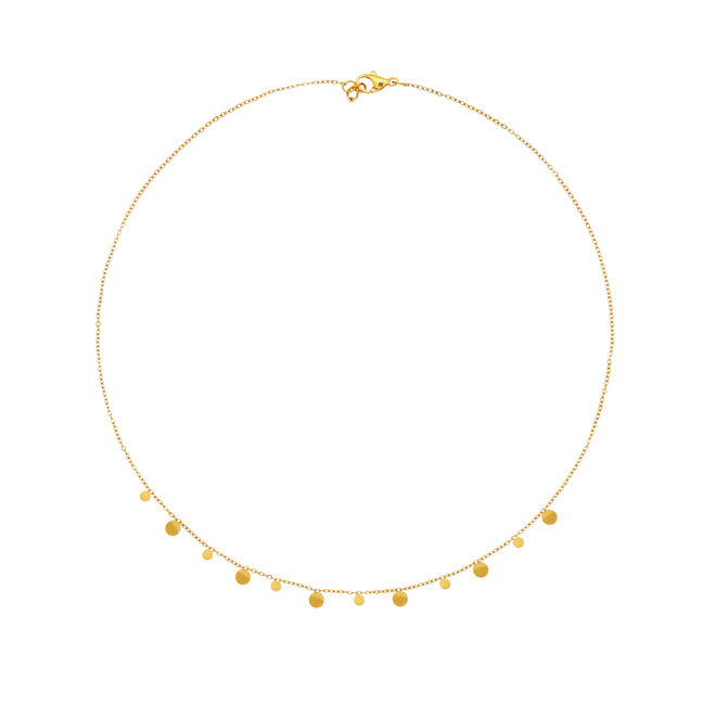 Lover’s Tempo Solar Necklace - Gold - Waterproof