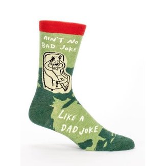 Blue Q Men's Socks-Dad Joke