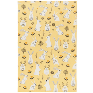 Tea Towel - Deco Cottontail