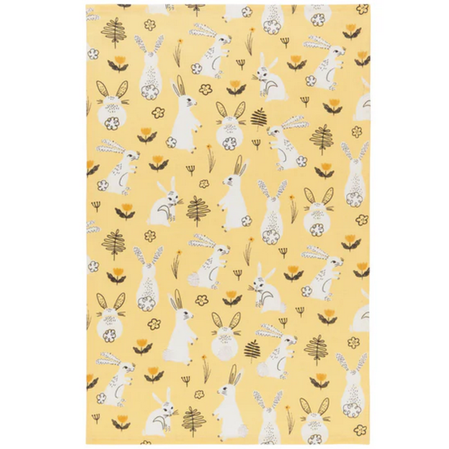 Tea Towel - Deco Cottontail
