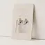 Lover’s Tempo Everly Heart Huggie Drop Hoop Earrings (more colours)