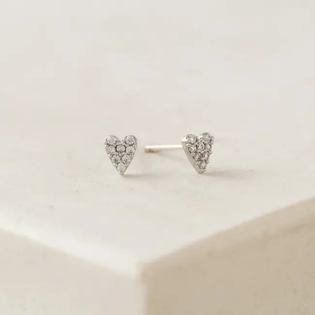 Lover’s Tempo Flutter Heart Stud Earrings (more colours)