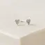 Lover’s Tempo Flutter Heart Stud Earrings (more colours)