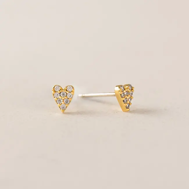 Lover’s Tempo Flutter Heart Stud Earrings (more colours)