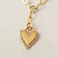 Lover’s Tempo Verona Pave Heart Layered Necklace