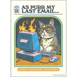 Ephemera Magnet - As Purr My Last Email