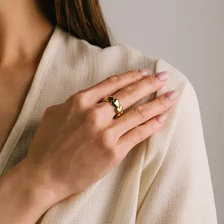 Lover’s Tempo Flirt Ring - Gold - Waterproof