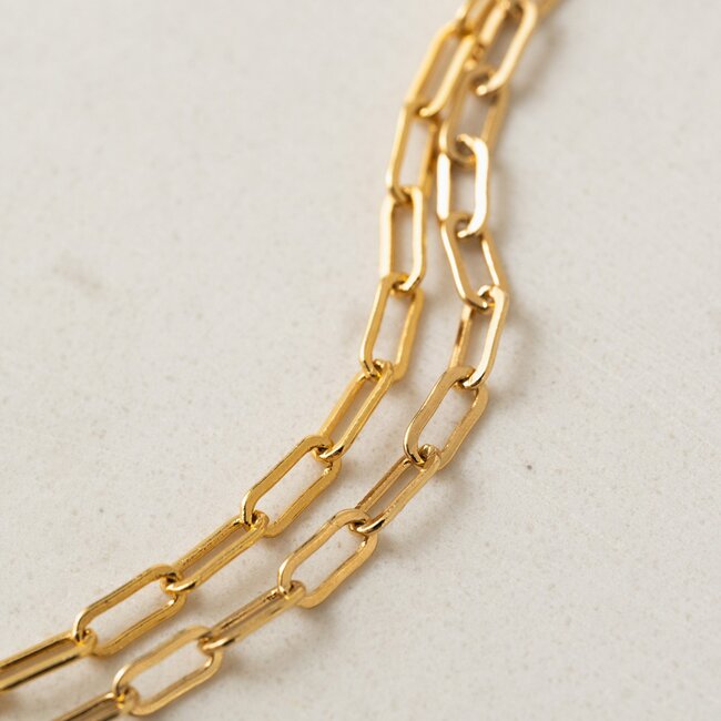 Lover’s Tempo Verona Pave Heart Layered Necklace