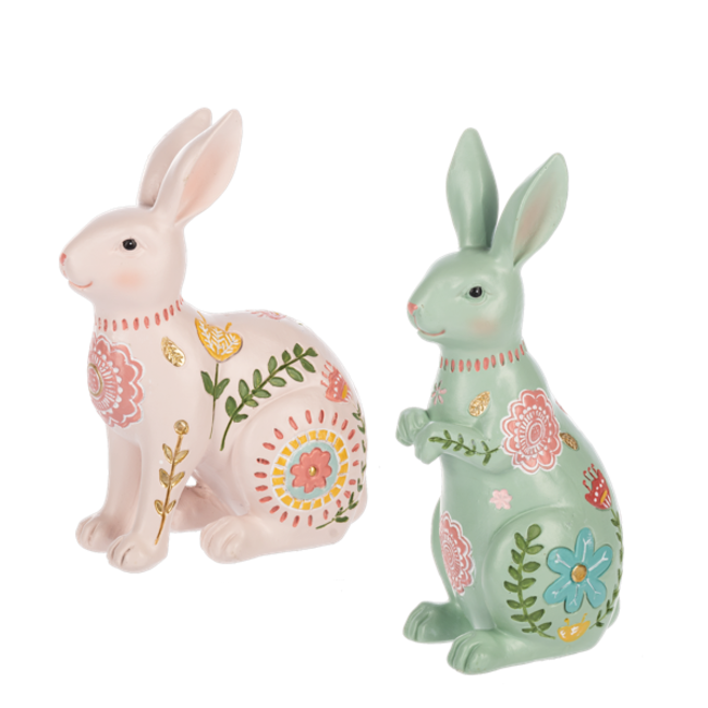 Springtime Bunny Figurines (more colours)